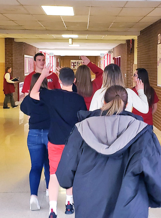 KMS hallway